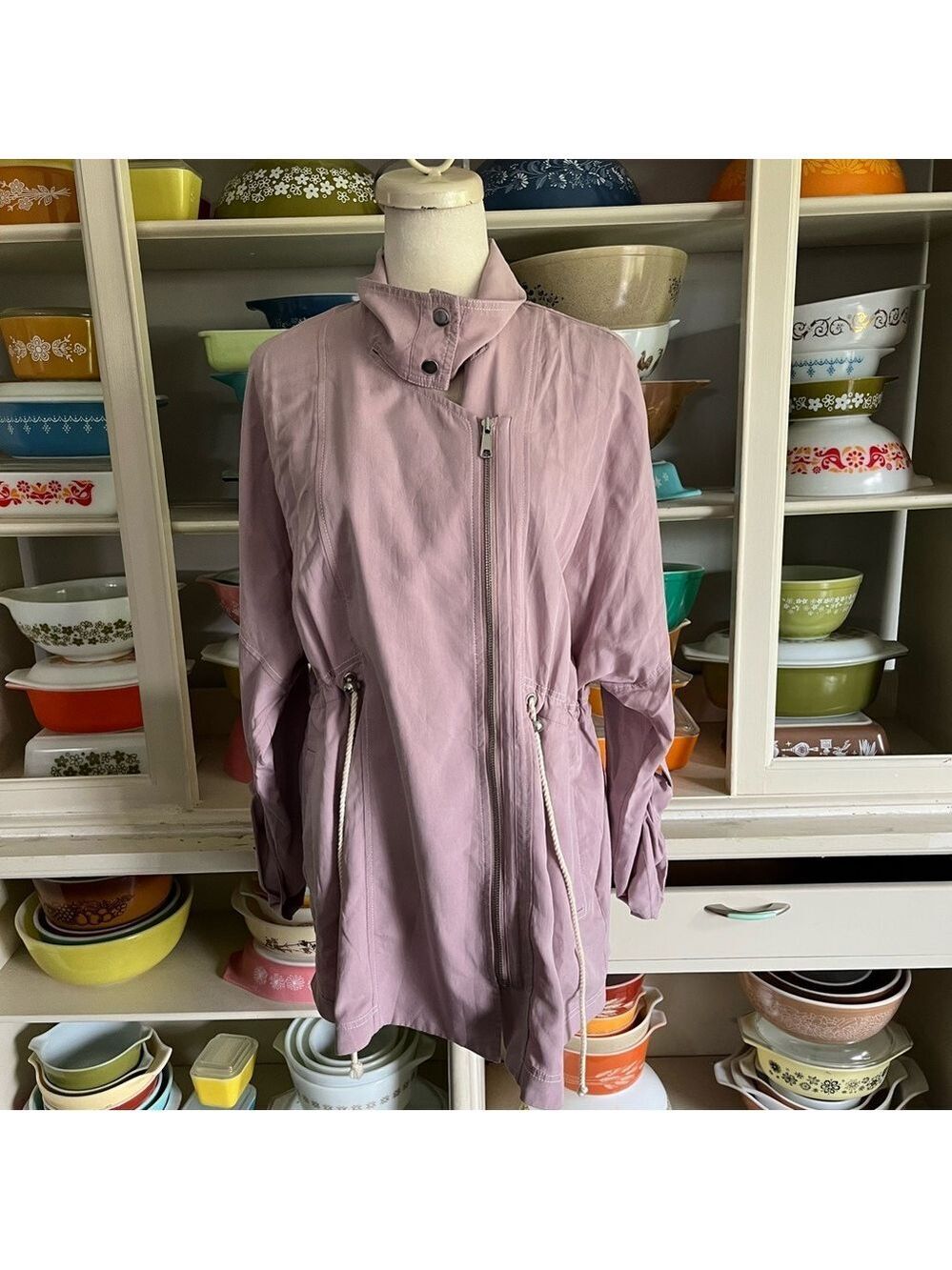 Anthropologie Danuta Cupro Jacket - Size Medium View 3